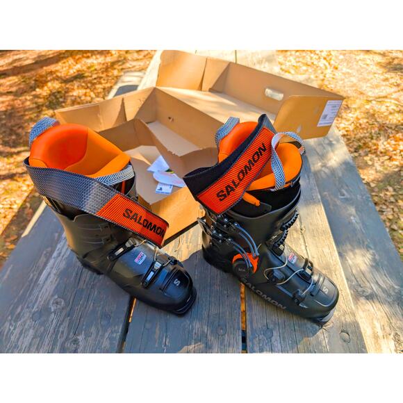 LIKE NEW 2026 Salomon Supra BOA 110 GW Ski Boots | Size 28.5 | Used 1 Day! - Picture 6 of 11